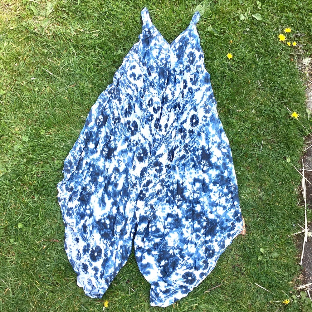 Tie Dye Summer Jumpsuit